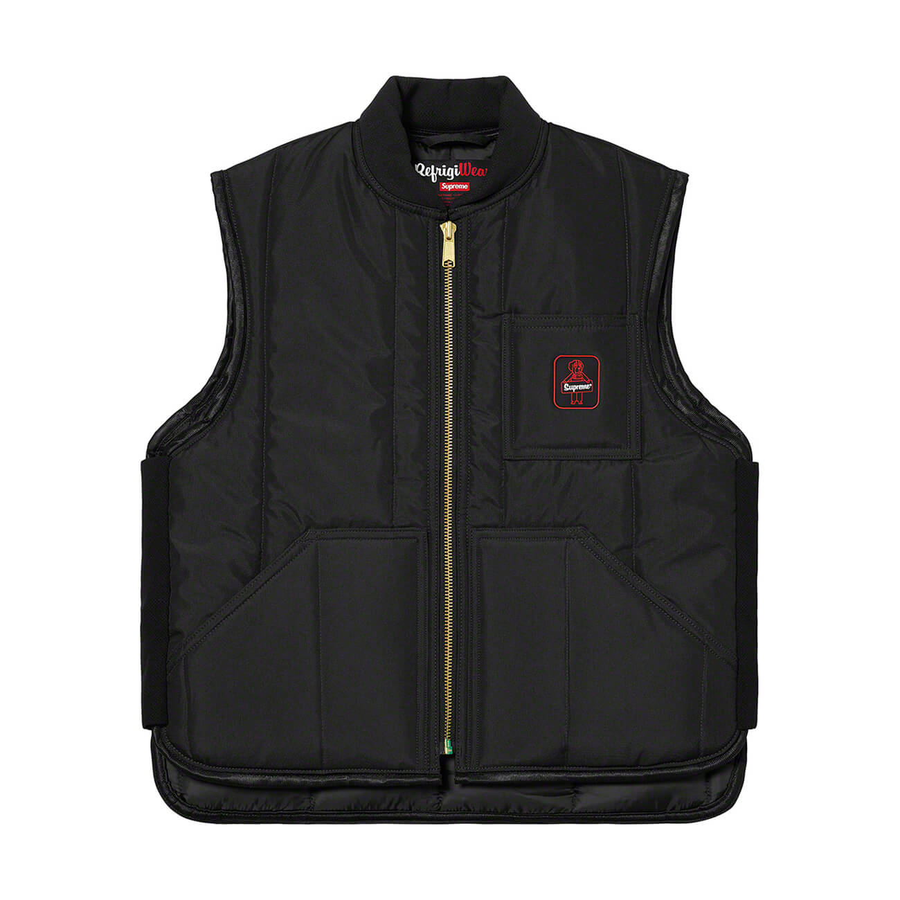 値下げ M Supreme refrigiwear Vest Black